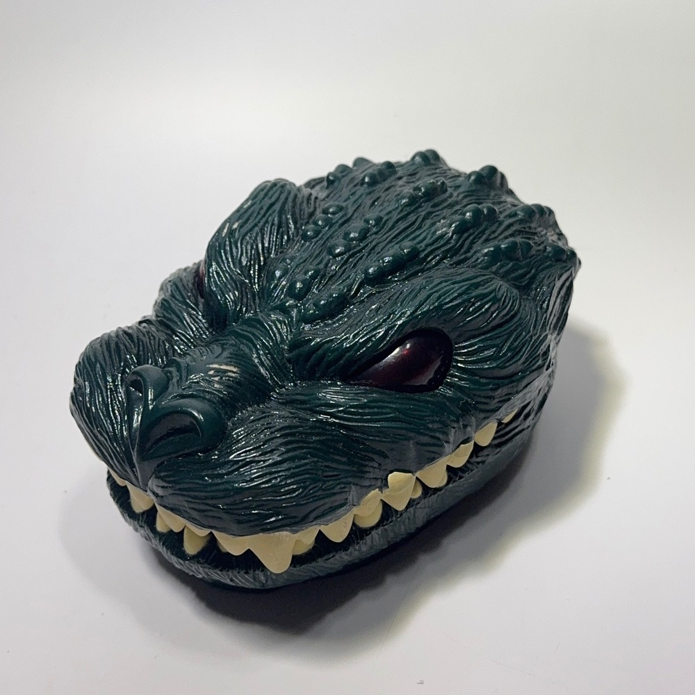 Trendmasters Godzilla vs Rodan Kaiju Micro Playset Incomplete w/ Card Back